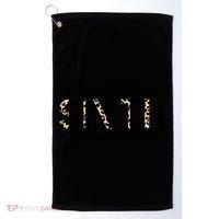 Hello Sixth Grade Leopard 6Th Grade Gift Back To School Gift Golf Towel thumb 0