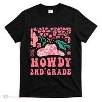 Howdy Second Grade Western Cowgirls 2nd Grade Squad Teacher T-Shirt thumb 0