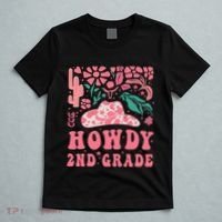 Howdy Second Grade Western Cowgirls 2nd Grade Squad Teacher T-Shirt thumb 5