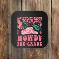 Howdy Second Grade Western Cowgirls 2nd Grade Squad Teacher Coaster thumb 0