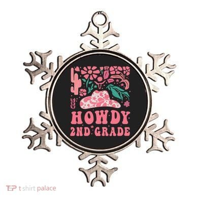Howdy Second Grade Western Cowgirls 2nd Grade Squad Teacher Ornament