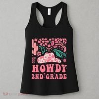 Howdy Second Grade Western Cowgirls 2nd Grade Squad Teacher Women's Tank Top thumb 3