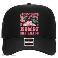 Howdy Second Grade Western Cowgirls 2nd Grade Squad Teacher Hat thumb 0