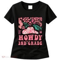 Howdy Second Grade Western Cowgirls 2nd Grade Squad Teacher Women's T-Shirt thumb 0