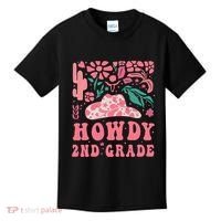 Howdy Second Grade Western Cowgirls 2nd Grade Squad Teacher Kids T-Shirt thumb 0