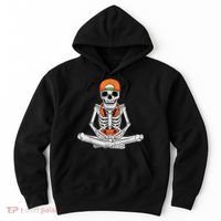 Halloween Skeleton Gamer Video Gaming Boys Hoodie thumb 0