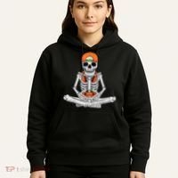 Halloween Skeleton Gamer Video Gaming Boys Hoodie thumb 5