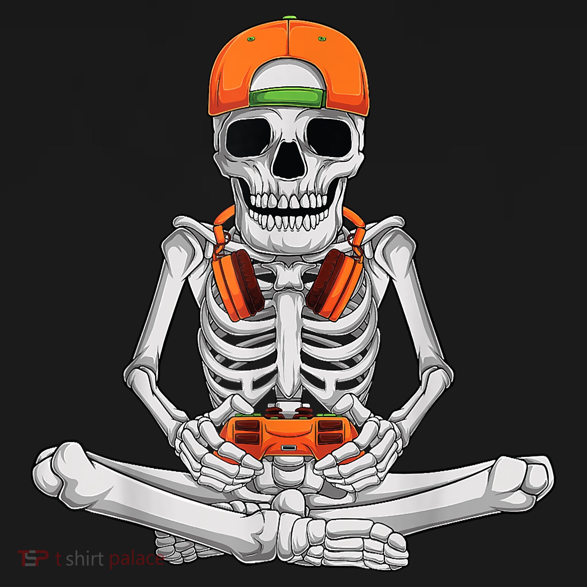 Halloween Skeleton Gamer Video Gaming Boys Ornament