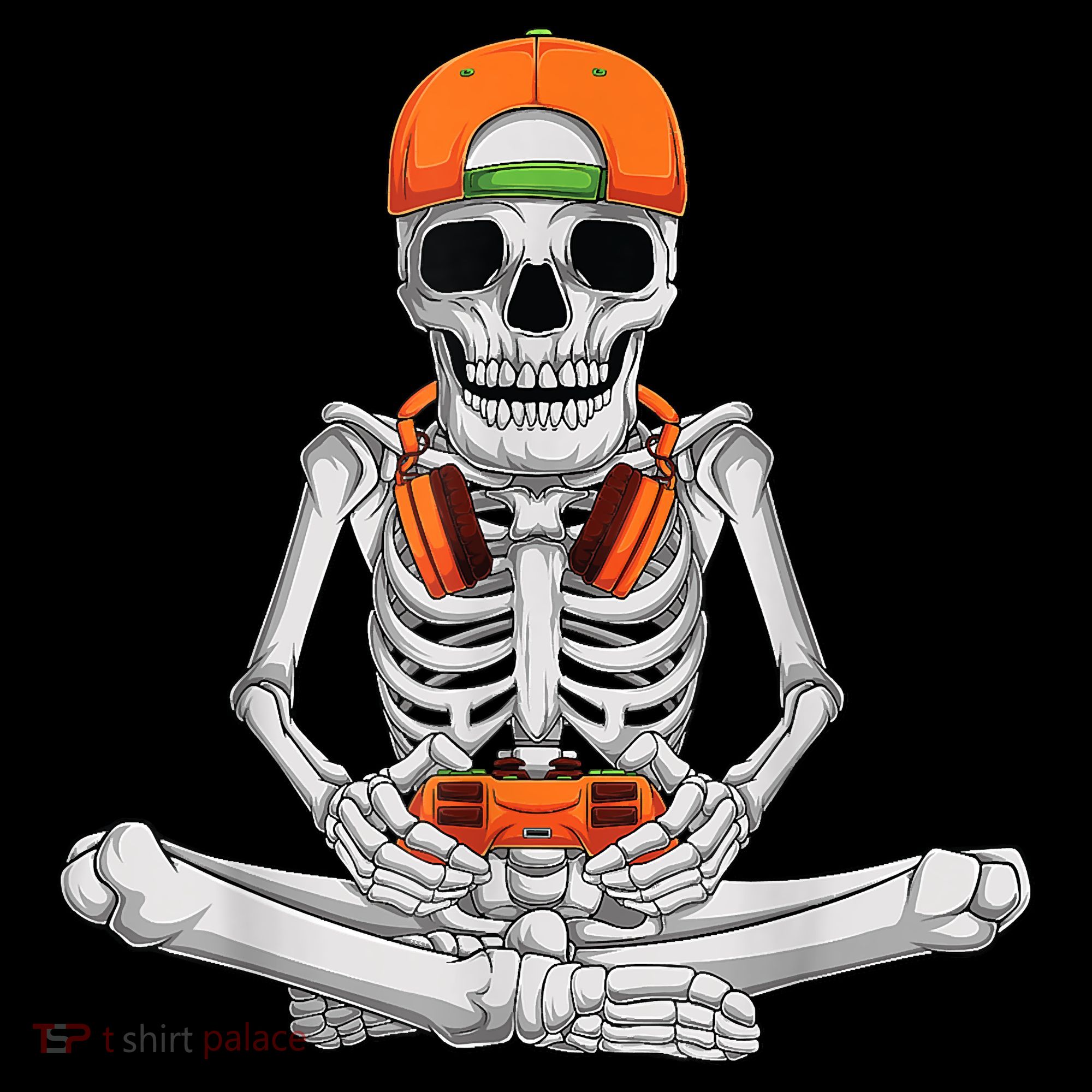 Halloween Skeleton Gamer Video Gaming Boys Baby Bodysuit