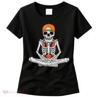 Halloween Skeleton Gamer Video Gaming Boys Women's T-Shirt thumb 0