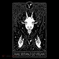 Hail Seitan Go Vegan Hoodie thumb 7