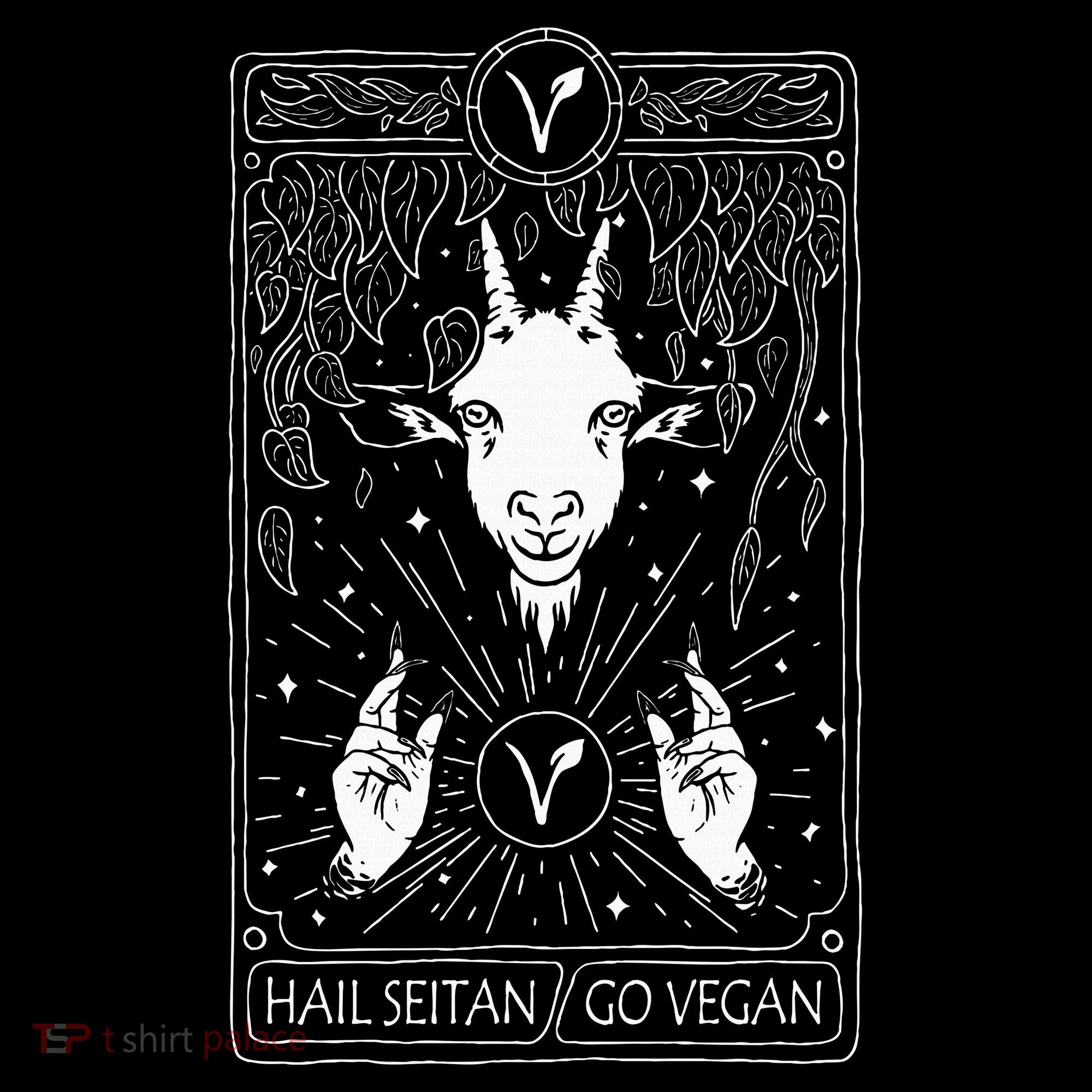 Hail Seitan Go Vegan Hoodie