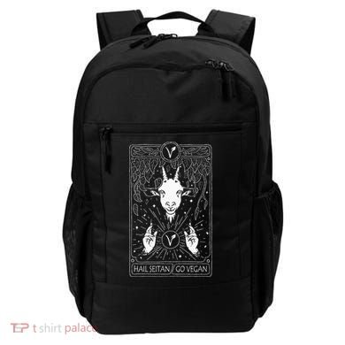 Hail Seitan Go Vegan Backpack