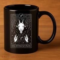 Hail Seitan Go Vegan 11oz C Handle Ceramic Mug thumb 3