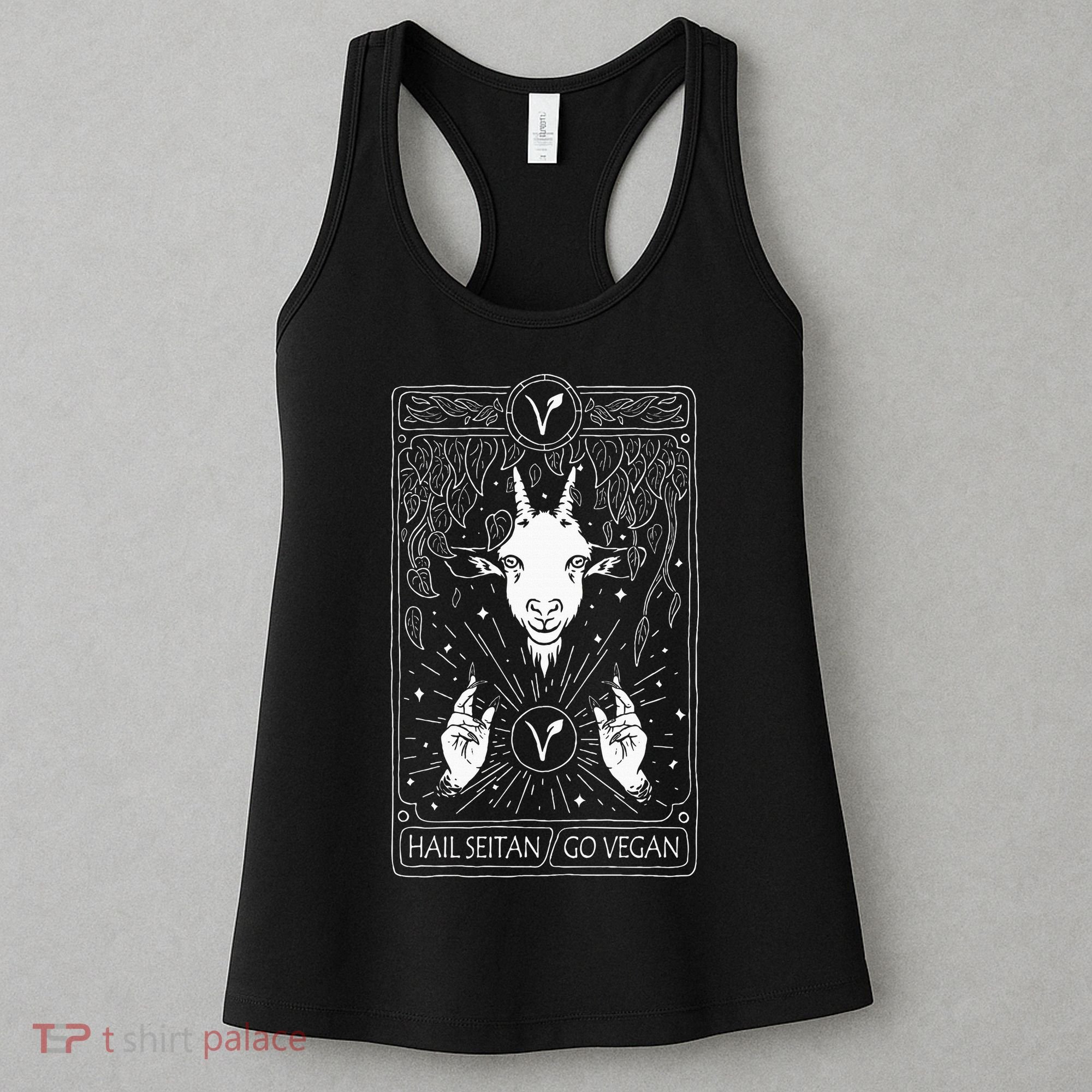Hail Seitan Go Vegan Women's Tank Top