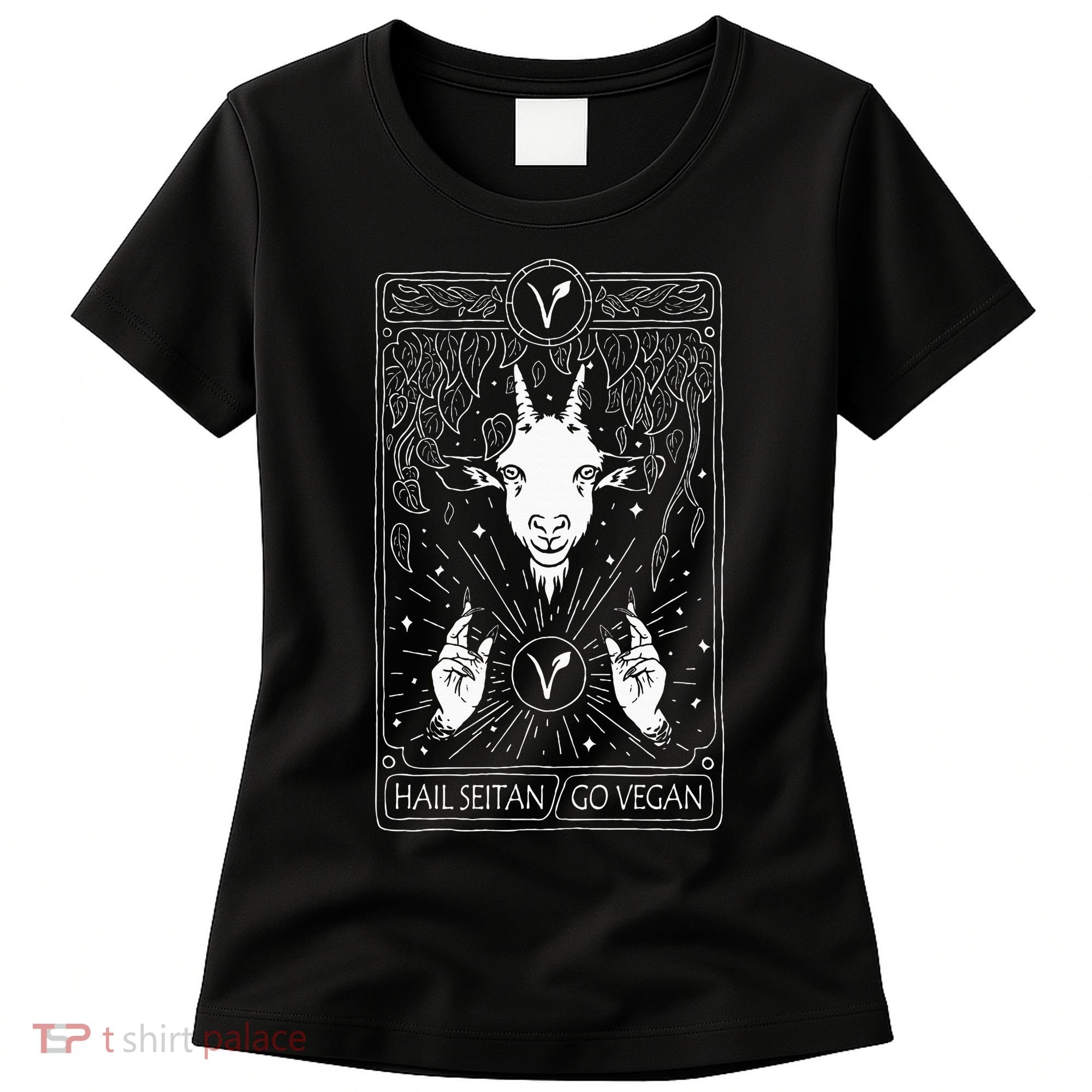 Hail Seitan Go Vegan Women's T-Shirt