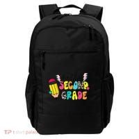 Hello Second Grade Team 2nd Grade Teacher Back To School Backpack thumb 0