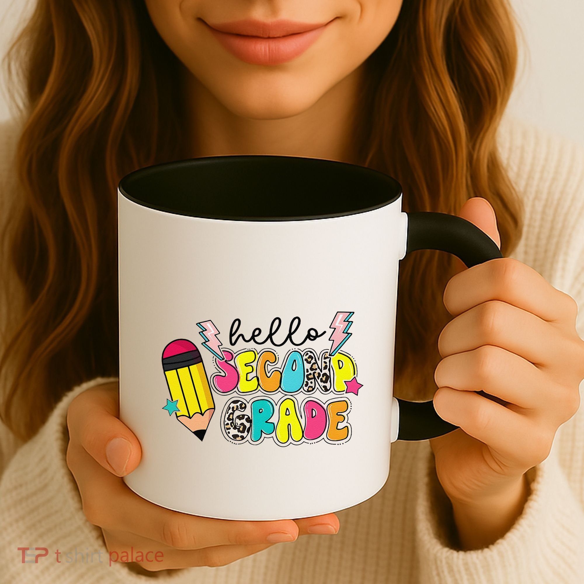 Hello Second Grade Team 2nd Grade Teacher Back To School Coffee Mug