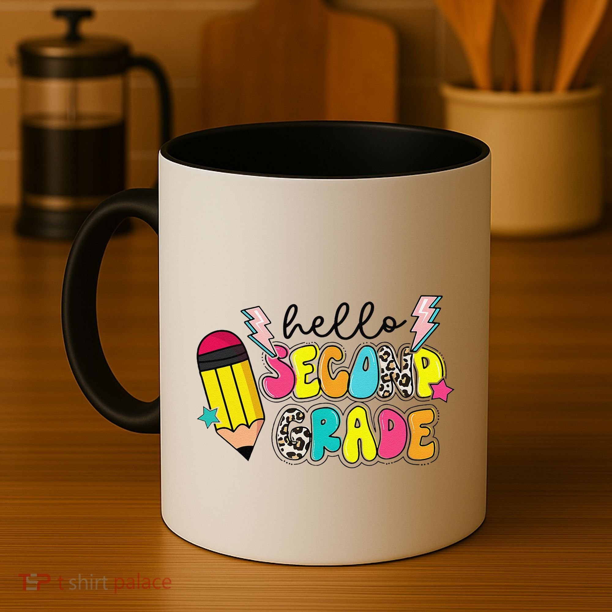 Hello Second Grade Team 2nd Grade Teacher Back To School Coffee Mug