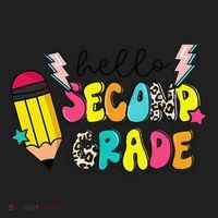 Hello Second Grade Team 2nd Grade Teacher Back To School Beanie thumb 2