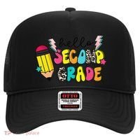 Hello Second Grade Team 2nd Grade Teacher Back To School Hat thumb 0
