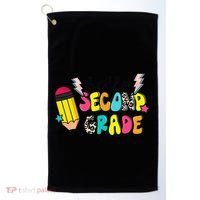 Hello Second Grade Team 2nd Grade Teacher Back To School Golf Towel thumb 0
