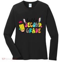Hello Second Grade Team 2nd Grade Teacher Back To School Women's Long Sleeve Shirt thumb 0