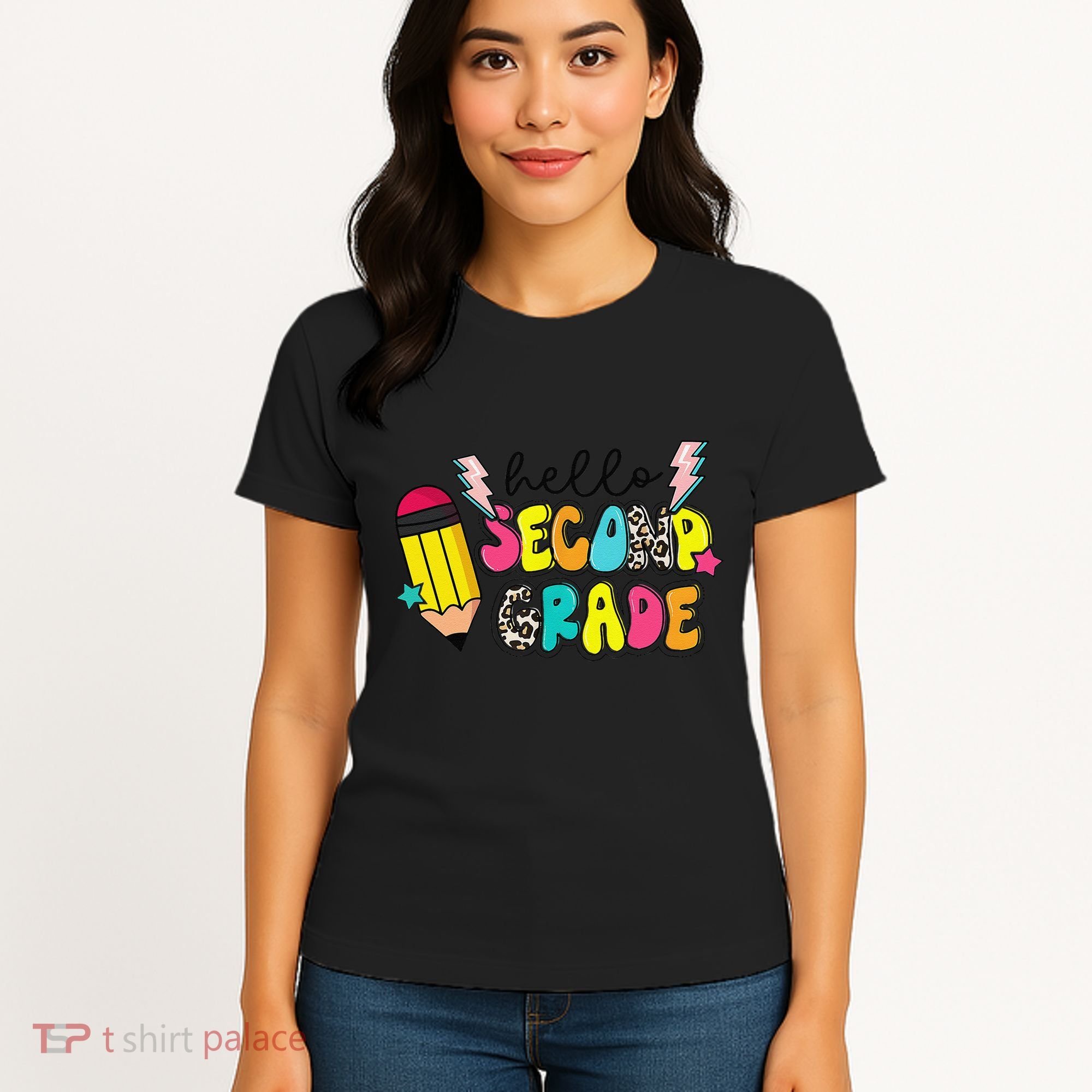 Hello Second Grade Team 2nd Grade Teacher Back To School Women's T-Shirt