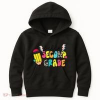 Hello Second Grade Team 2nd Grade Teacher Back To School Kids Hoodie thumb 0