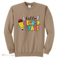 Hello Second Grade Team 2nd Grade Teacher Back To School Sweatshirt thumb 0