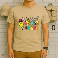 Hello Second Grade Team 2nd Grade Teacher Back To School T-Shirt thumb 6