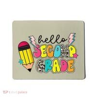Hello Second Grade Team 2nd Grade Teacher Back To School Mousepad thumb 0