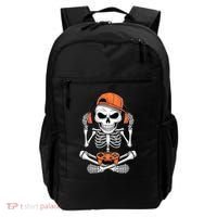Halloween Skeleton Gamer Video Gaming Backpack thumb 0