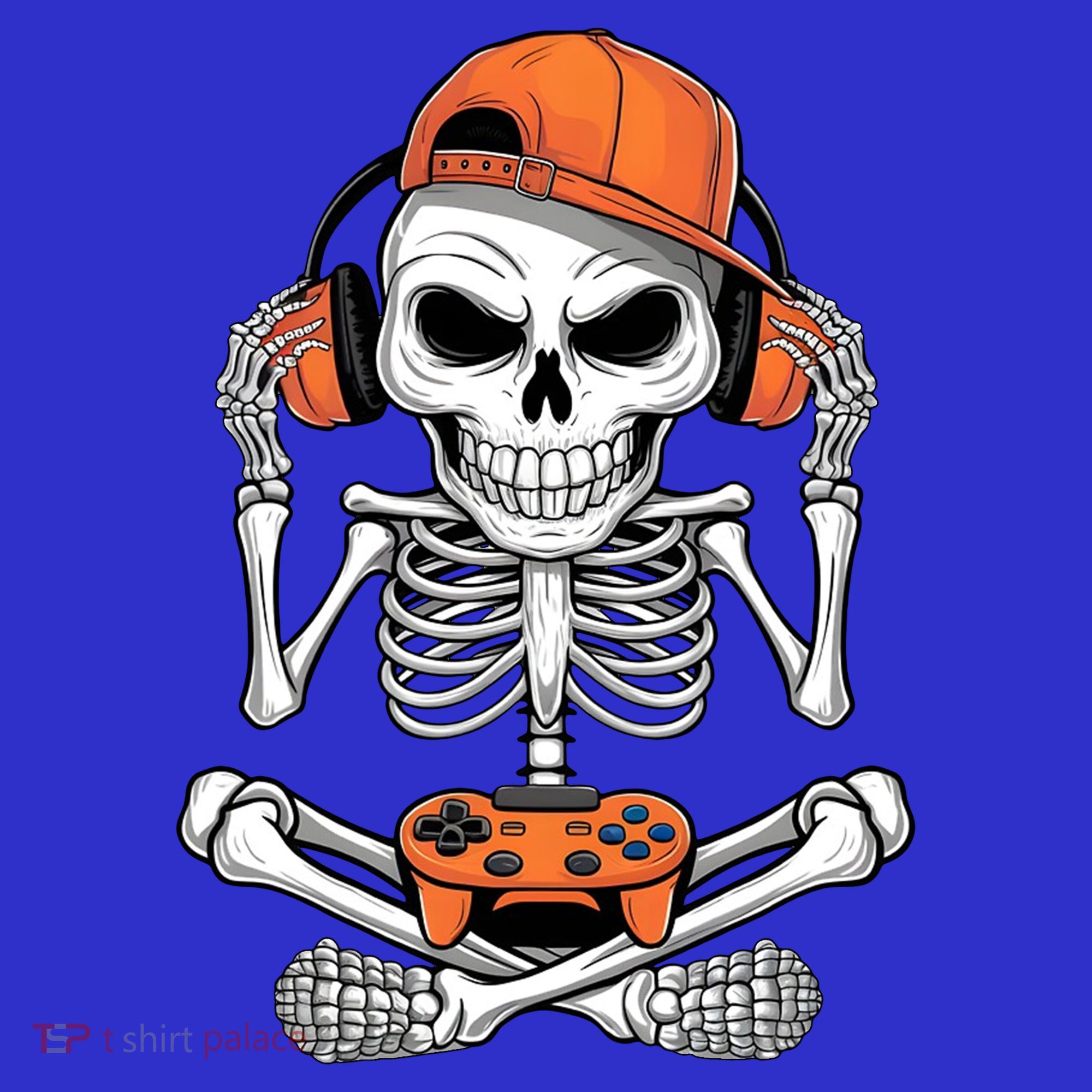 Halloween Skeleton Gamer Video Gaming Women's Tank Top