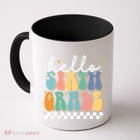 Hello Sixth Grade Groovy 6Th Grade Back School Teacher Gift Coffee Mug thumb 0