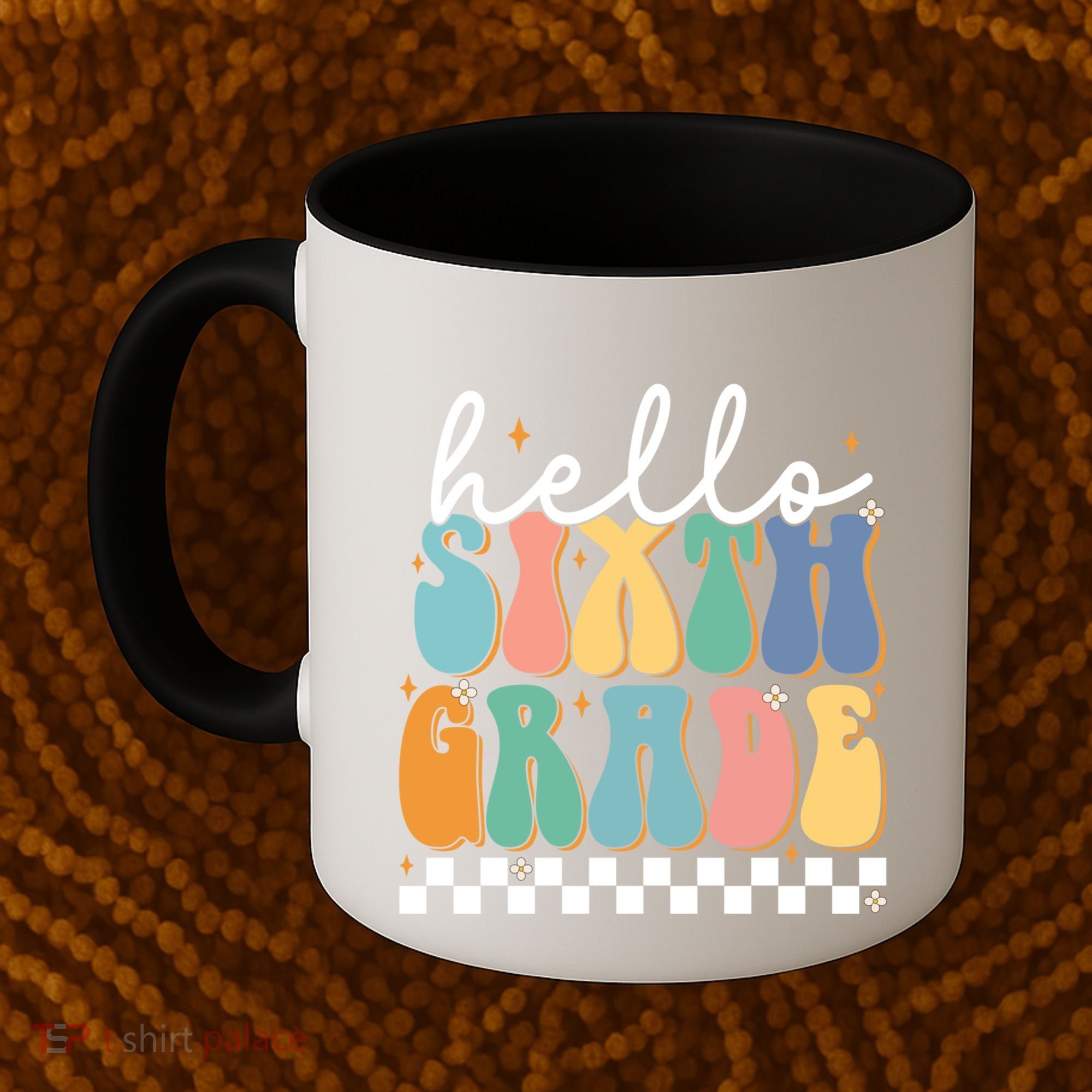 Hello Sixth Grade Groovy 6Th Grade Back School Teacher Gift Coffee Mug