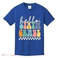 Hello Sixth Grade Groovy 6Th Grade Back School Teacher Gift Kids T-Shirt thumb 0