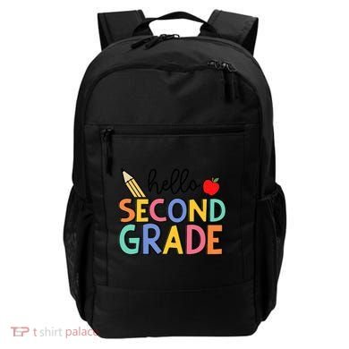 Hello Second Grade Team 2nd Grade Back To School Teacher Backpack