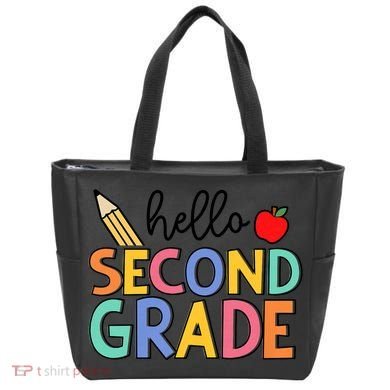 Hello Second Grade Team 2nd Grade Back To School Teacher Tote Bag