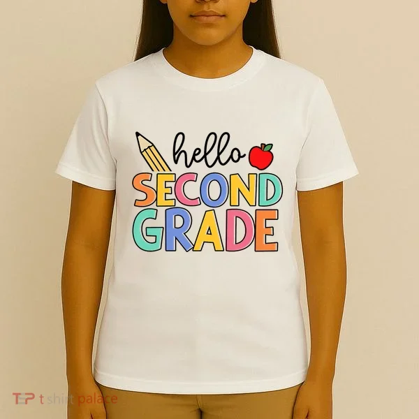 Hello Second Grade Team 2nd Grade Back To School Teacher T-Shirt