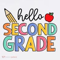 Hello Second Grade Team 2nd Grade Back To School Teacher Kids Sweatshirt thumb 2