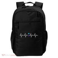 HeartBeat Semicolon Gift Suicide Prevention Awareness Backpack thumb 0