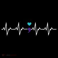 HeartBeat Semicolon Gift Suicide Prevention Awareness Coffee Mug thumb 5