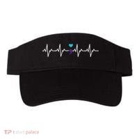 HeartBeat Semicolon Gift Suicide Prevention Awareness Visor thumb 0