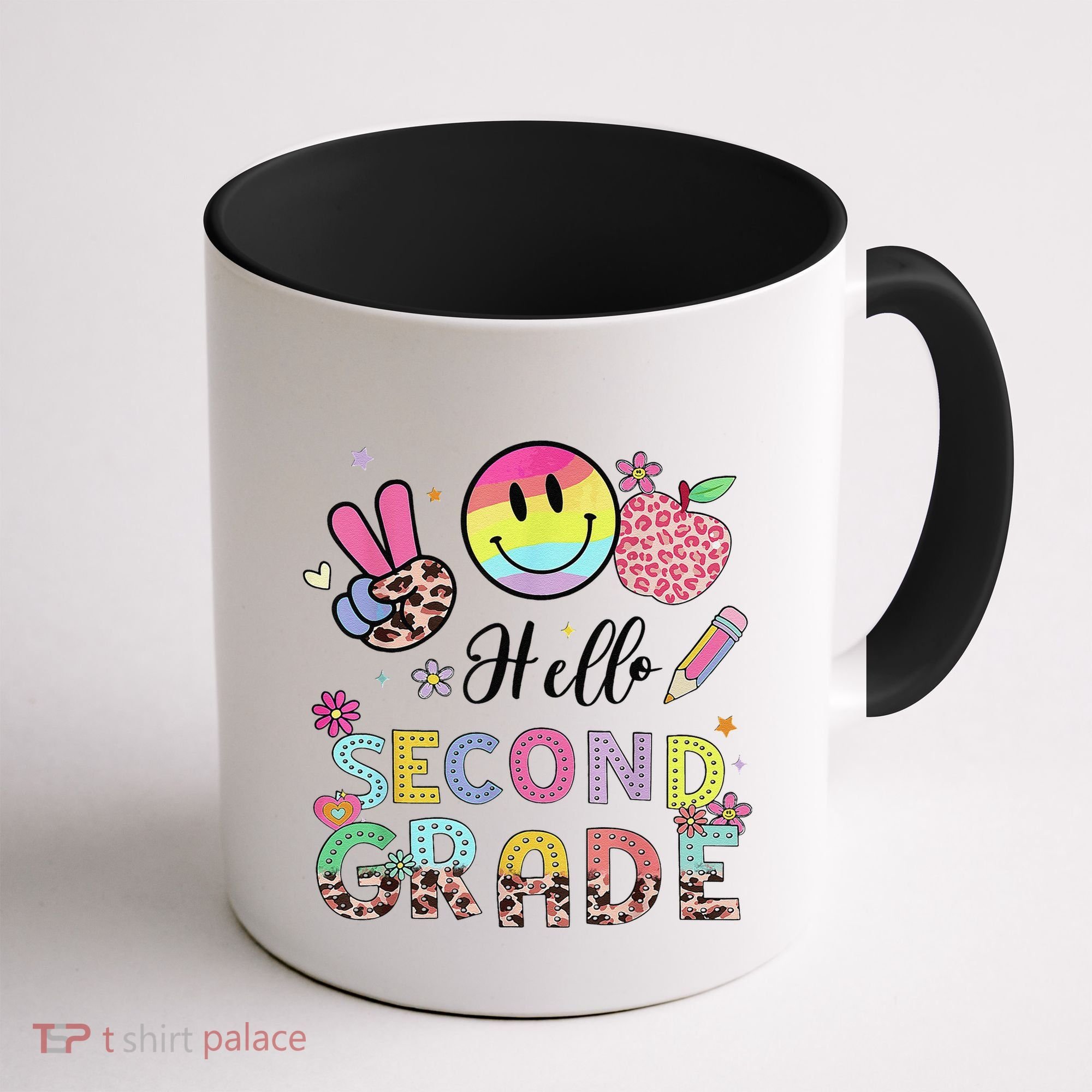 Hello Second Grade 2nd Grade First Day Of School Gift Coffee Mug