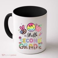 Hello Second Grade 2nd Grade First Day Of School Gift Coffee Mug thumb 0