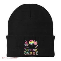 Hello Second Grade 2nd Grade First Day Of School Gift Beanie thumb 0