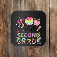 Hello Second Grade 2nd Grade First Day Of School Gift Coaster thumb 0