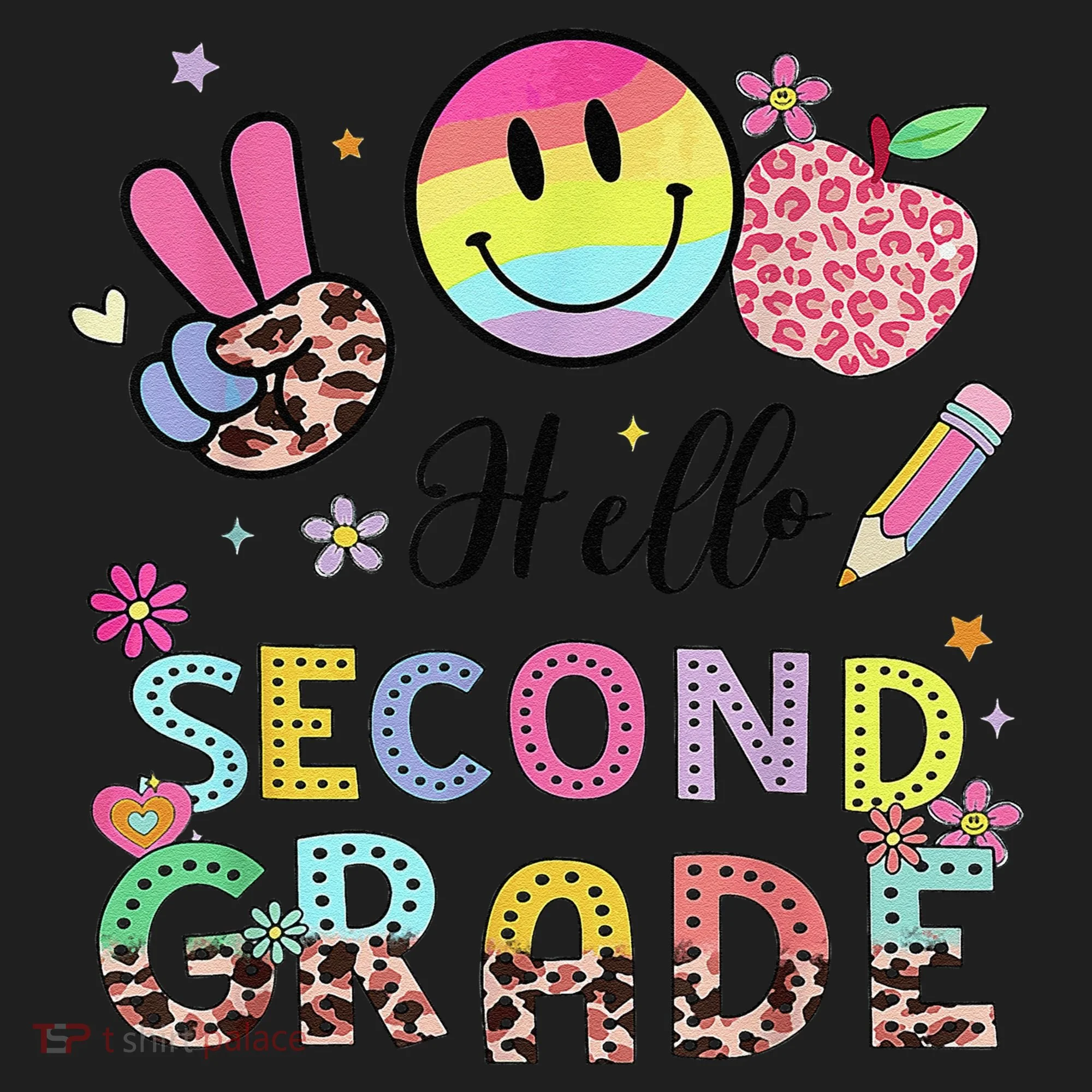 Hello Second Grade 2nd Grade First Day Of School Gift Hat