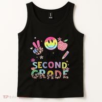 Hello Second Grade 2nd Grade First Day Of School Gift Tank Top thumb 2